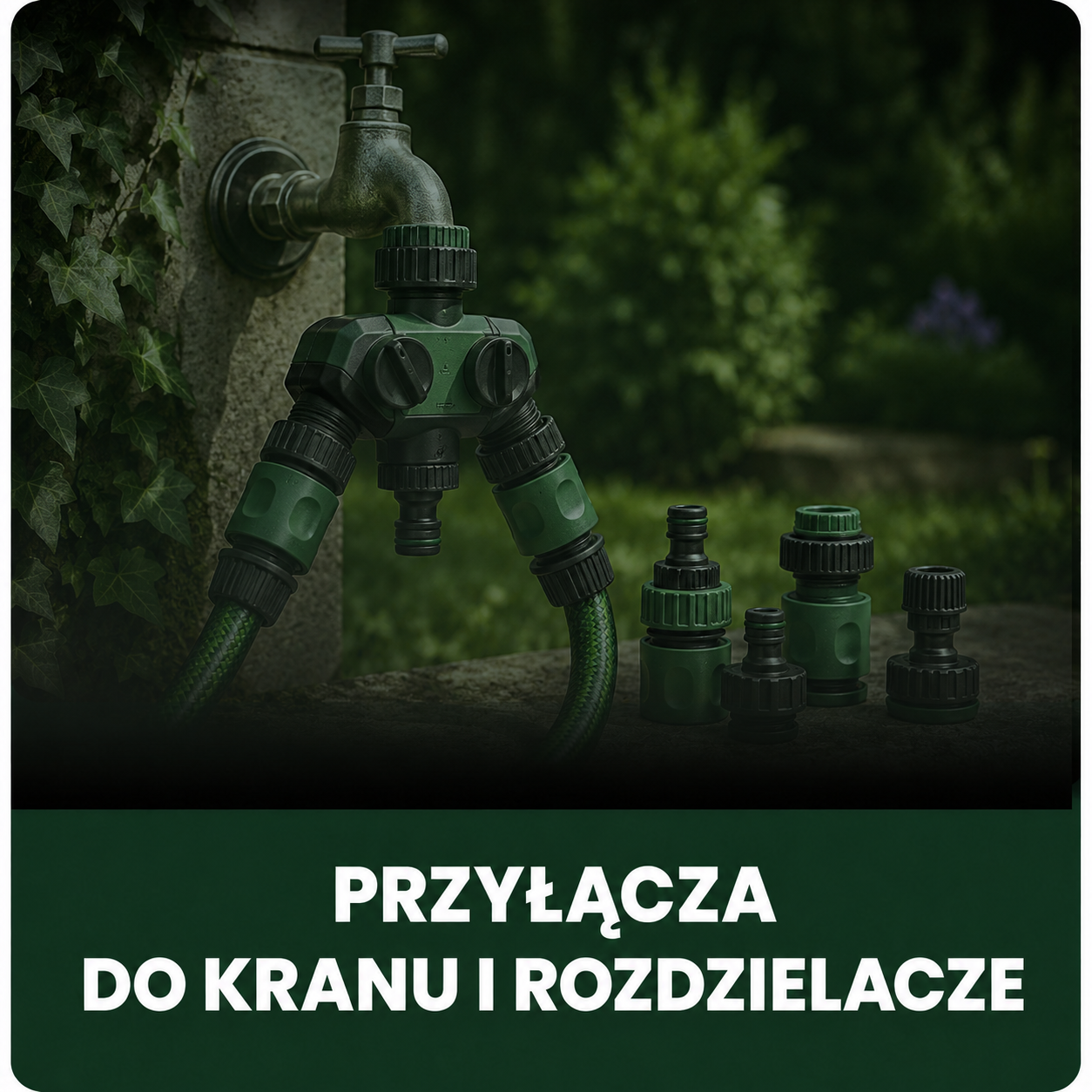 Przyłącza do kranu i rozdzielacze